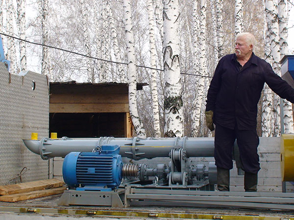 Погрузка мельницы Активатор C1000